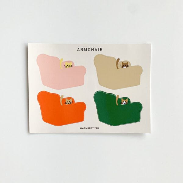 Sticker - Armchair Pink